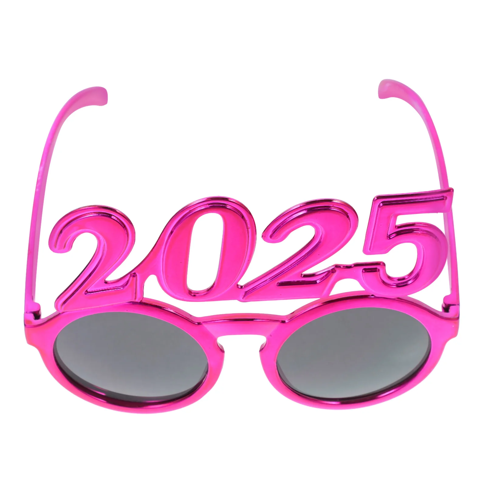 New Year Party Eyeglasses 2025 Number Design Fun Photo Props for Festive Celebration Stage Event Decoration Accessory