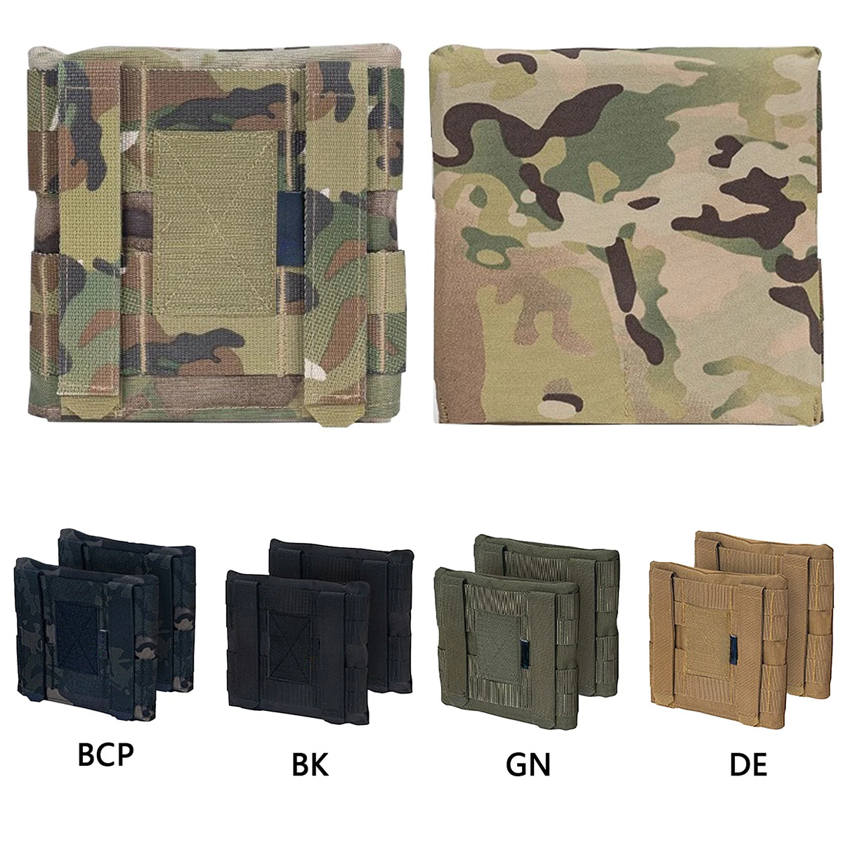 

Tactical Outdoor Hunting Bags Universal Vest Side Panel Bag Molle Side Panel Bag Waist Cover Waist Guard Plate Pouch