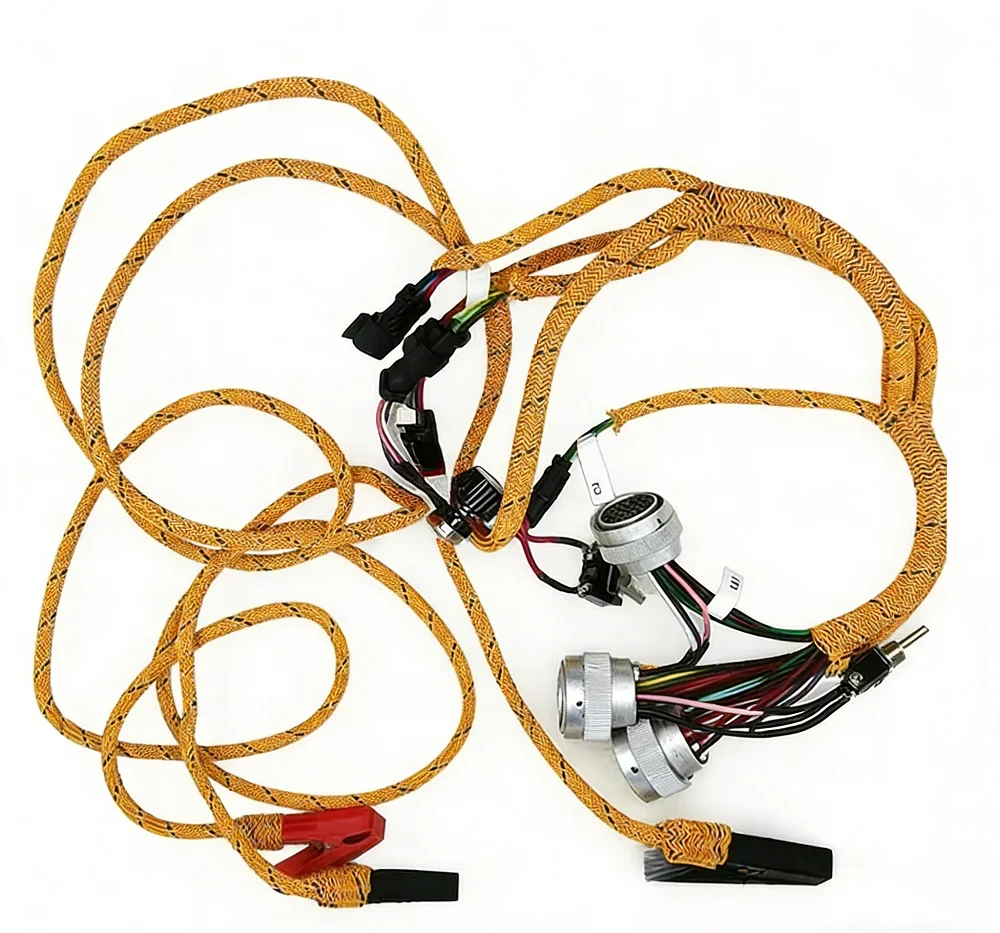 Construction Machinery Parts for Cummins QSK19 QSK23 QSK45 QSK60 Engine Start Testing Cable Harness QSK19 Wiring Harness