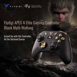 Flydigi APEX 4 Black Myth Wukong Gamepad 2Khz Wireless Force Feedback Alloy Rocker Game Controller for Switch PC Android Steam