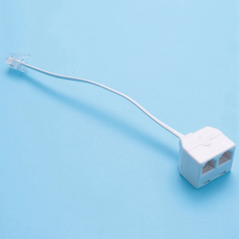 الهاتف الخائن للذكور والإناث ، 4X ، RJ11 ، 6P4C ، 1 ذكر ، 2 أنثى