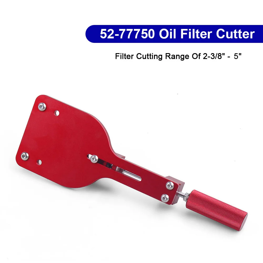 Oil Filter Cutter Tool 77750 Aluminum alloy High Quality Cutting Auto Accessories Filter Cutting Range 2 3/8“-5”