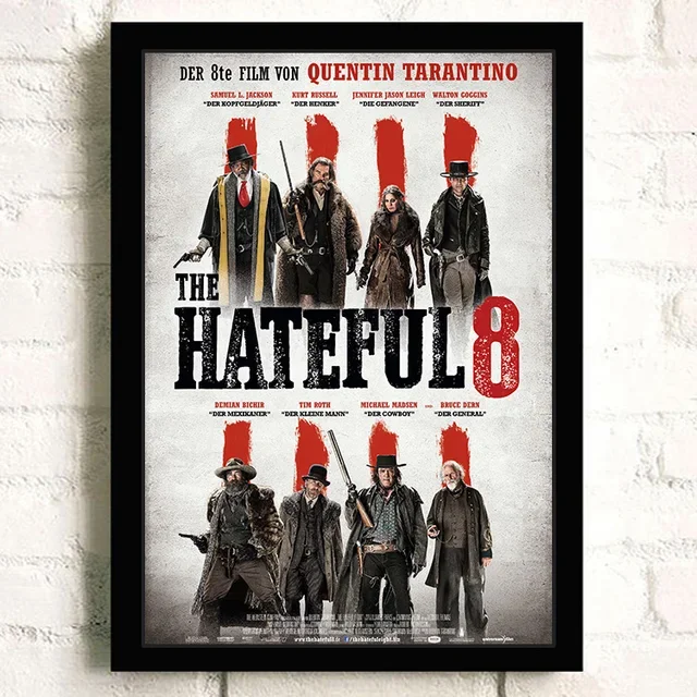 Beroemde acteurster Quentin Jerome Tarantino serie film beeldkwaliteit canvas schilderij poster kamer woonkamer kunst thuis wanddecoratie