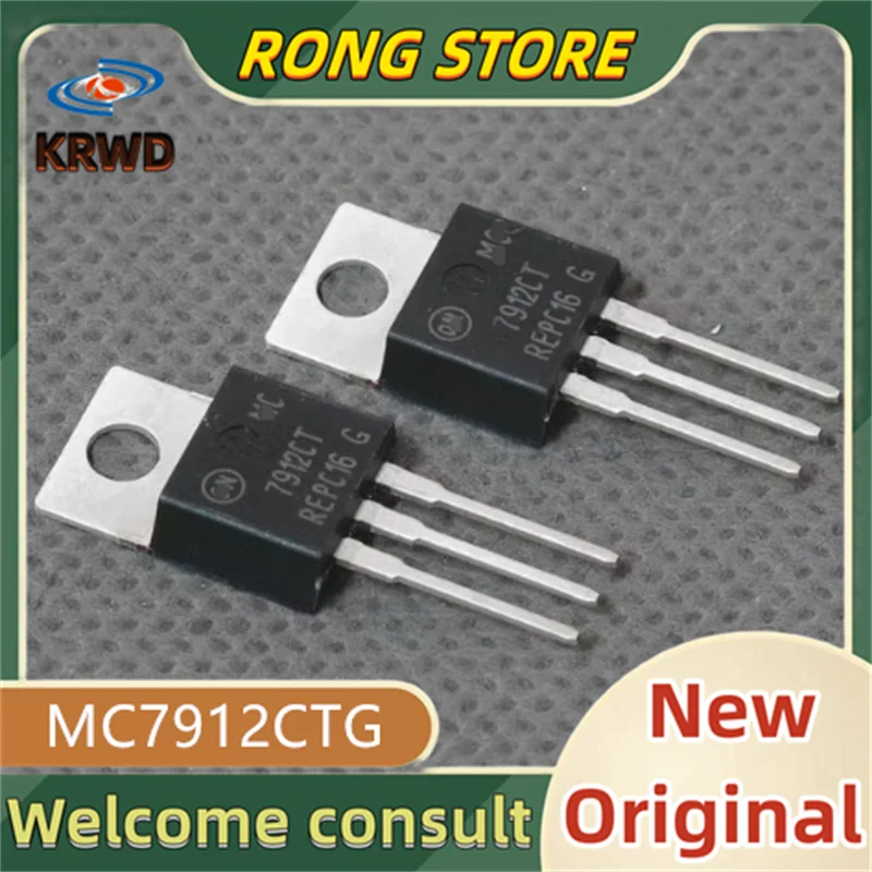 10PCS 7912CT New and original MC7912CTG MC7912CT MC7912C MC7912 7912CTG TO-220