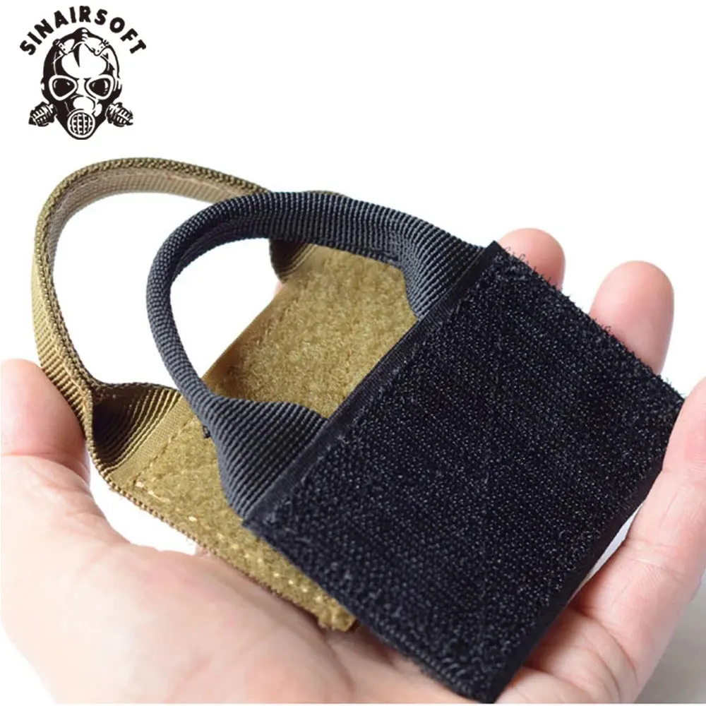 

SINAIRSOFT Tactical Molle Adapter Panel Hook & Loop Converter with ID Patch for Backpack Vest DIY Tactical Gear Patch Bag