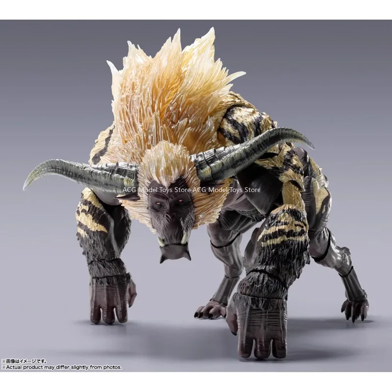 Pre-sale Original Bandai S.H.MonsterArts SHM Monster Hunter Enraged Rajang Action Figure Toys Collection Model Gift