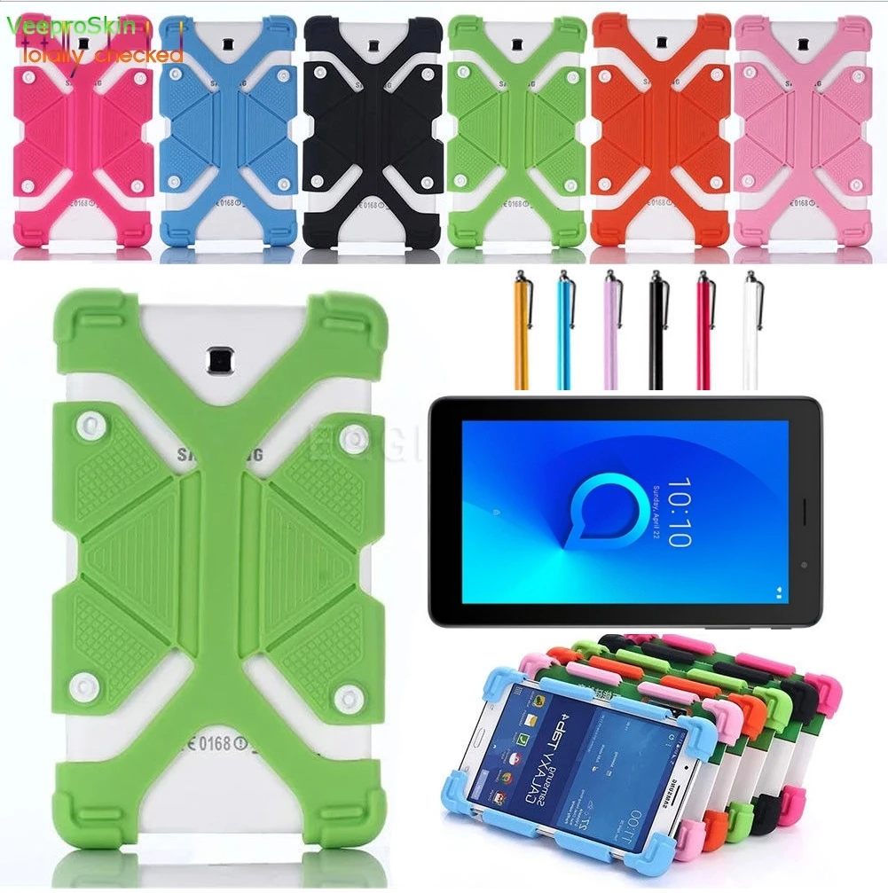 Silicone stand Case Cover for For 7\