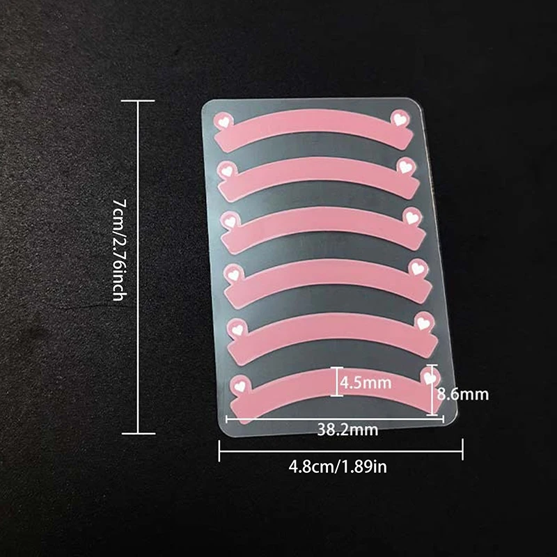 3 pares de remendos de modelador de cílios postiços, almofadas de silicone para permanente de cílios, ferramentas de extensão de cílios, almofada protetora de elevação de cílios, salão de beleza