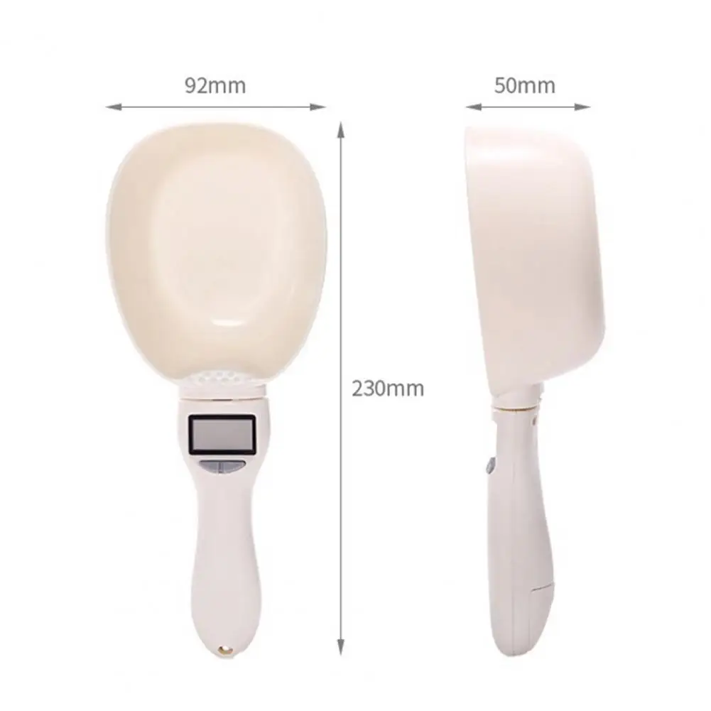 Portable Pet Food Scale Digital Measuring Spoon Scale 800g Capacity High-precision Sensor Kitchen Gadget Lcd Display for Milk