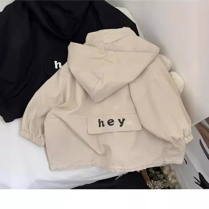 2025 Autumn Boys Casual Coat Autumn Edition Childrens Jacket Autumn Childrens Windbreaker