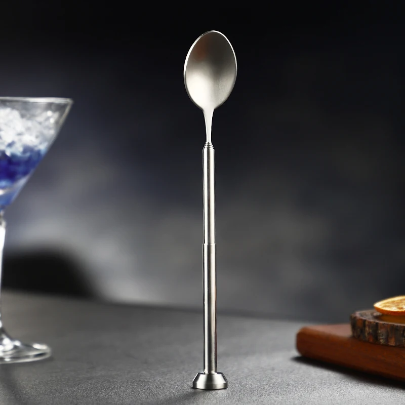 Retractable Stainless Steel Bar Spoon product image