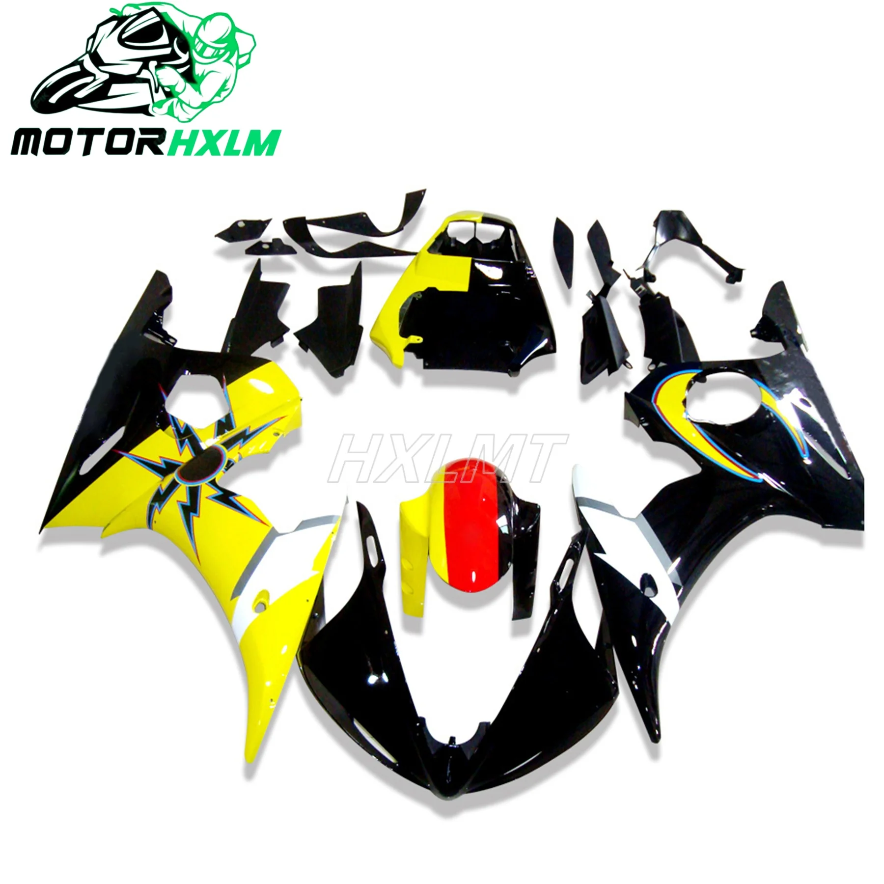 

Motorcycle Fairing Kit Fit For YAMAHA YZF R1 2002- 2003 YZF-R1 02 -03 Full Set Fairings Kits Painted Body Bodywork Kit