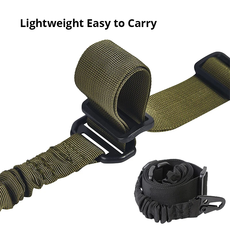 Cinturón táctico de nailon para rifle con correa elástica de hombro - imagen 2