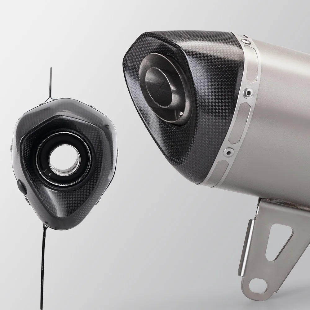 نظام عادم الدراجة النارية لـ Xmax XMAX300 2017-2024 أنبوب توصيل مركزي أمامي من التيتانيوم وكاتم صوت