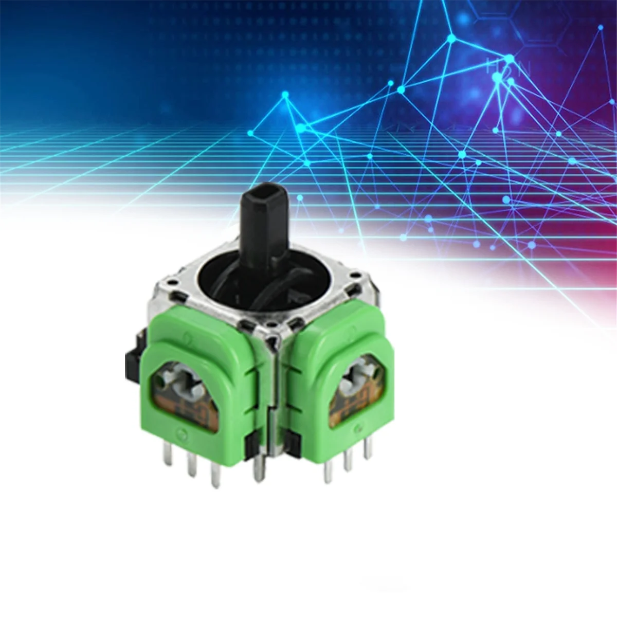 10PCS for Hall Electromagnetic Joystick Gen 3 Adjustable Hall 3D Joystick for Game Console Repair Accessories