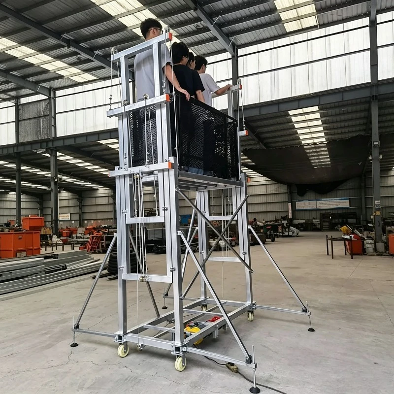 Pull Up Bar Tower - Настраиваемый электрический подъемник для строительных лесов,