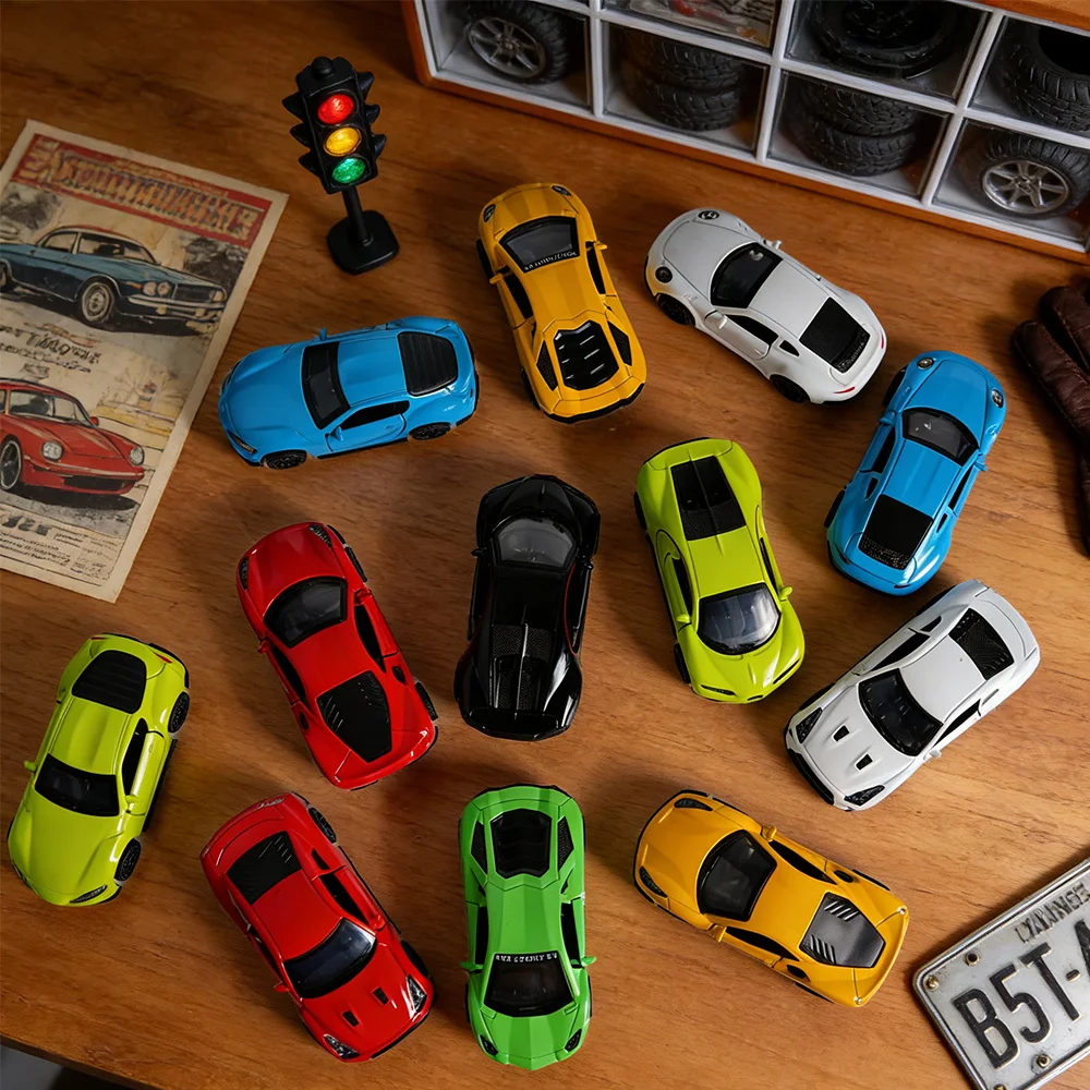 

4 шт./1 шт.-модель автомобиля из сплава, игрушечный спортивный автомобиль, имитация автомобиля для мальчика, подарочная модель автомобиля, модель игрушечного автомобиля, Коллекционная модель автомобиля
