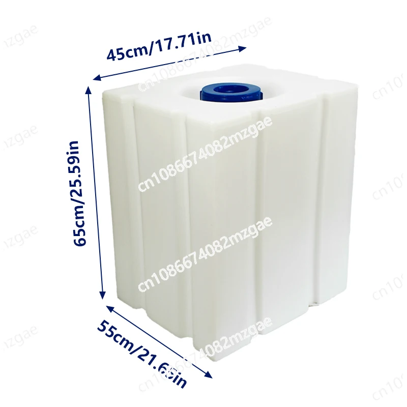 50L Diesel Fuel Container RV Water Transformation Horizontal Automotive Plastic High Temperature Square
