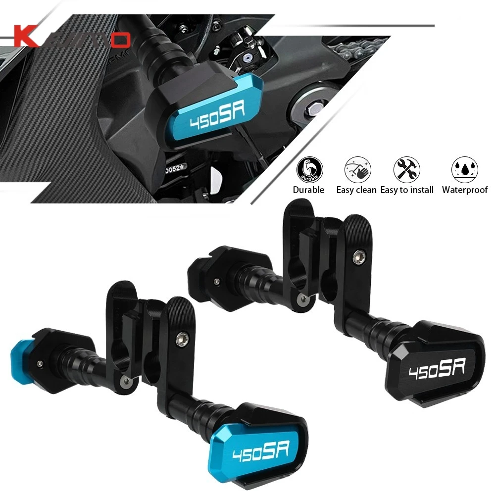 FOR CFMOTO 450 NK 450 SR 450 SS 450 450SRS 2022 - 2025 Engine Protection Cover Frame Sliders Crash Pad Falling Protector Guard