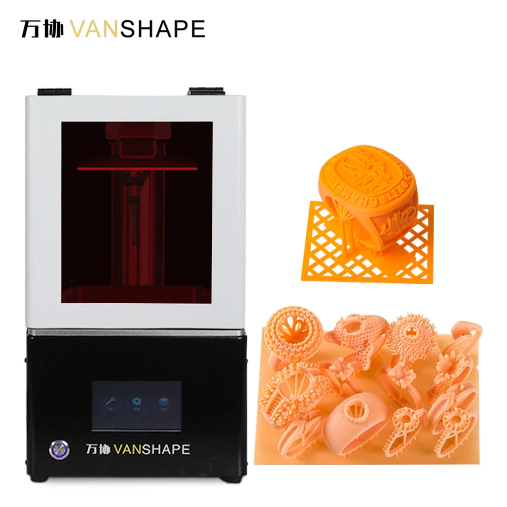 

Vanshape van30-neo Monochrome Screen 3D Printers For Jewelry Design High Precision LCD Printer