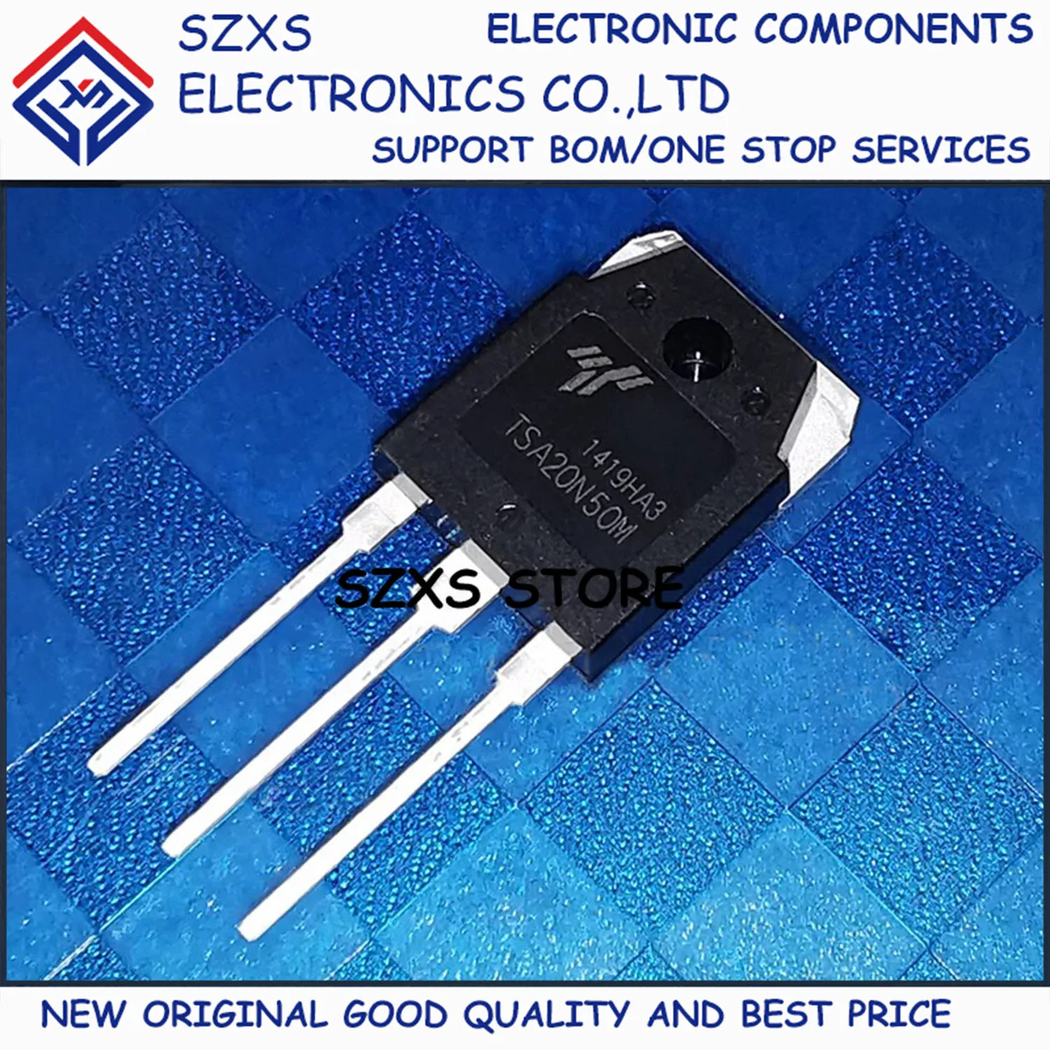 

New Original 10Pcs TSA20N50M TO-3P 500V 20A MOSFET Field Effect Transistor In Stock Electronic Components Good Quality