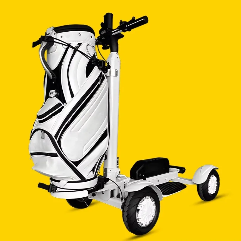 

Eswing 4-Wheel Folding Electric Golf Cart Scooter with Seat Aluminium Buggy powered by Lithium Battery