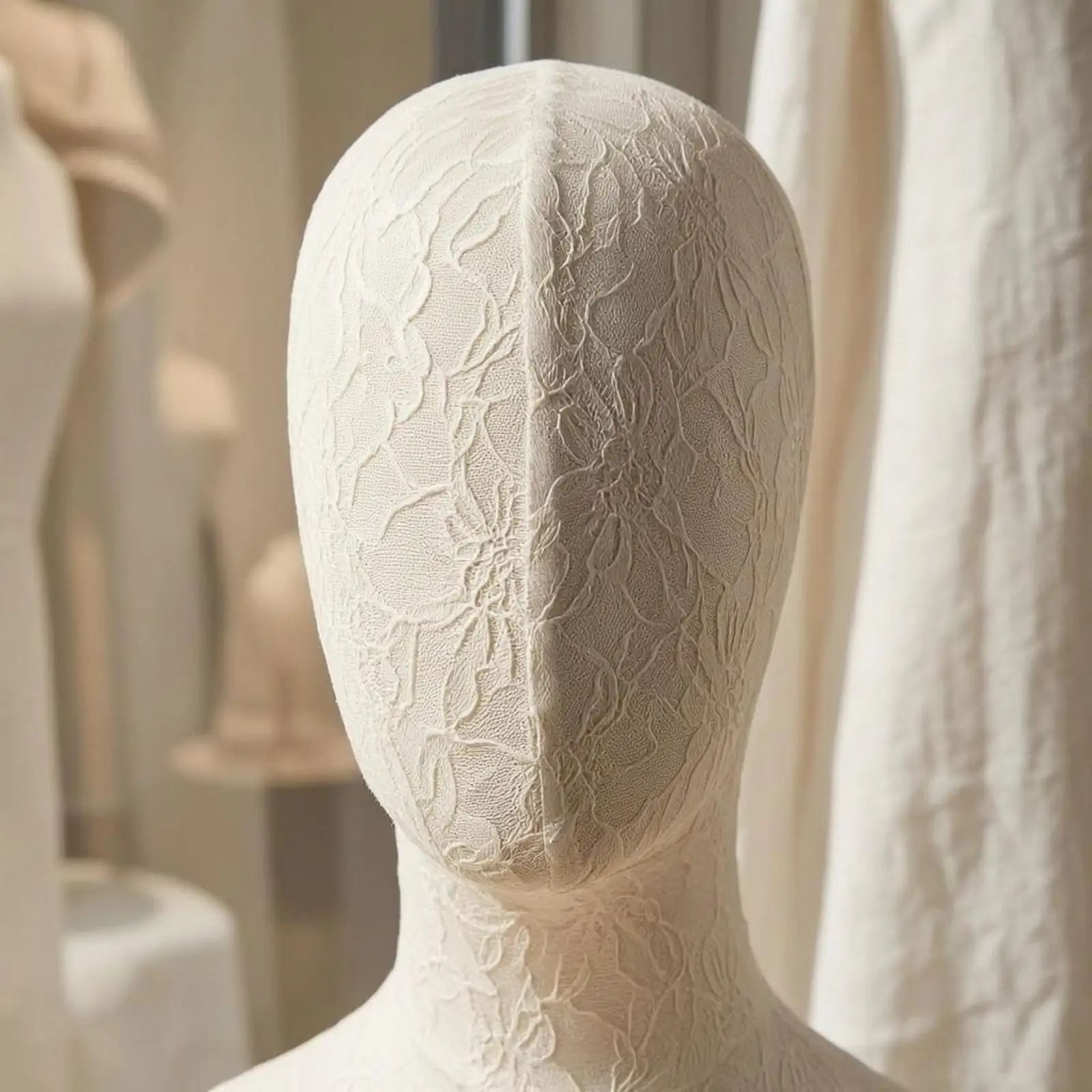 Mannequin Head Simple Setup Assembly Hat Display Head Stable