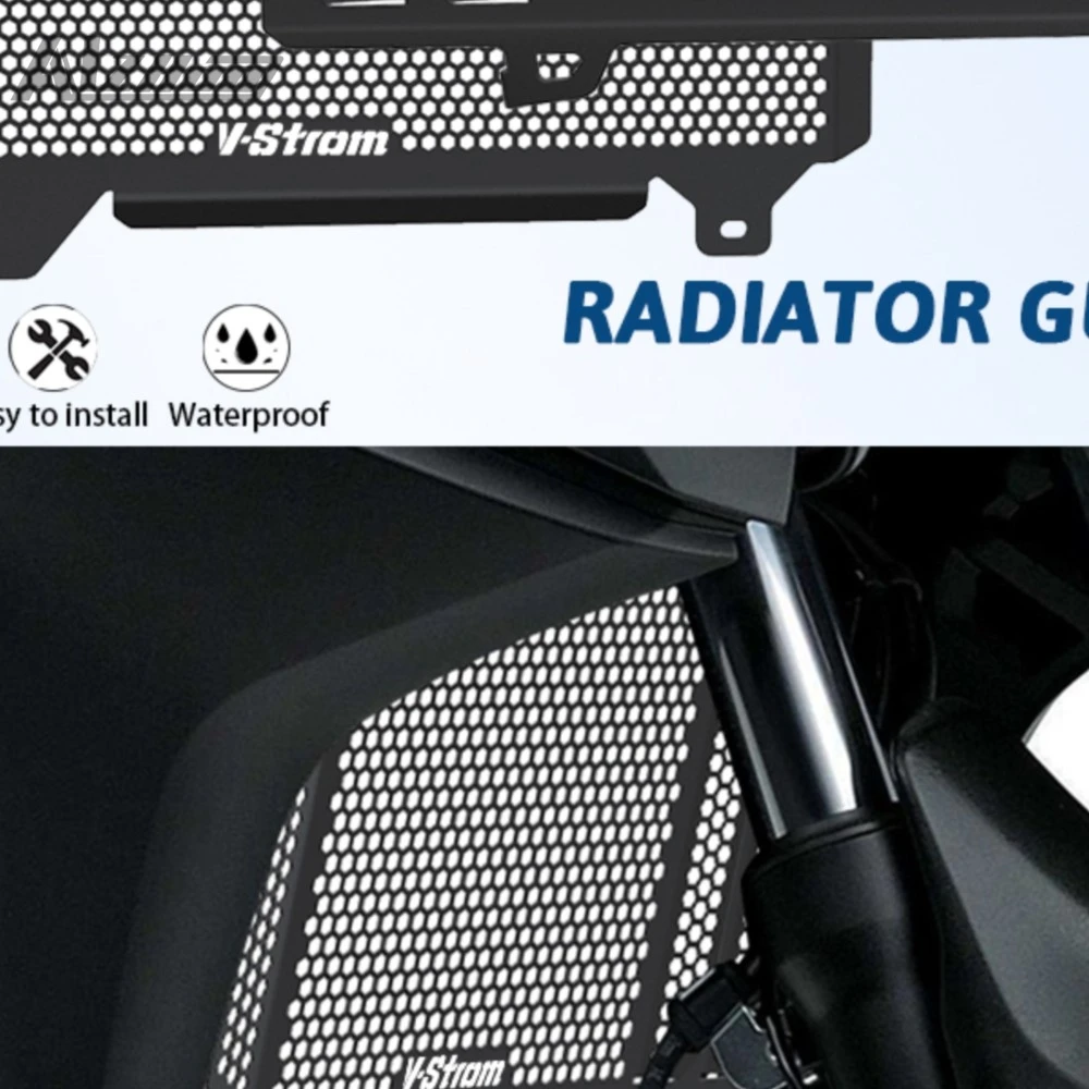 

For Suzuki V-STROM VSTROM 1050 DE 1050DE 2020-2023 2024 2025 VSTROM1050DE DL1050 Radiator Grille Cover Guard Protection Protetor