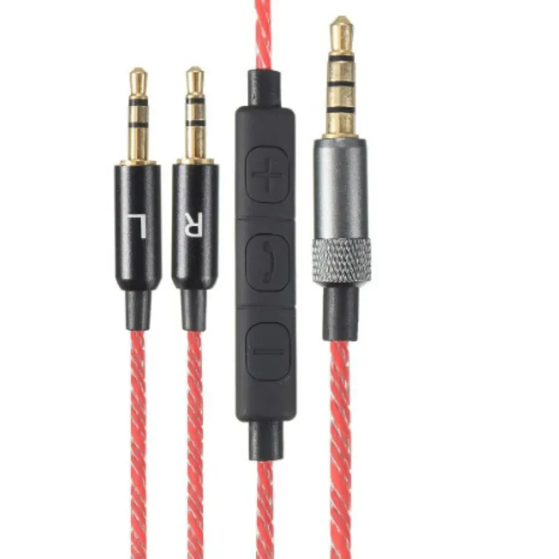 DIY Headphone Replacement Cable for Sol Republic Tracks HD Audio Cable Headphone Cable for HD2 V8 V10 V12
