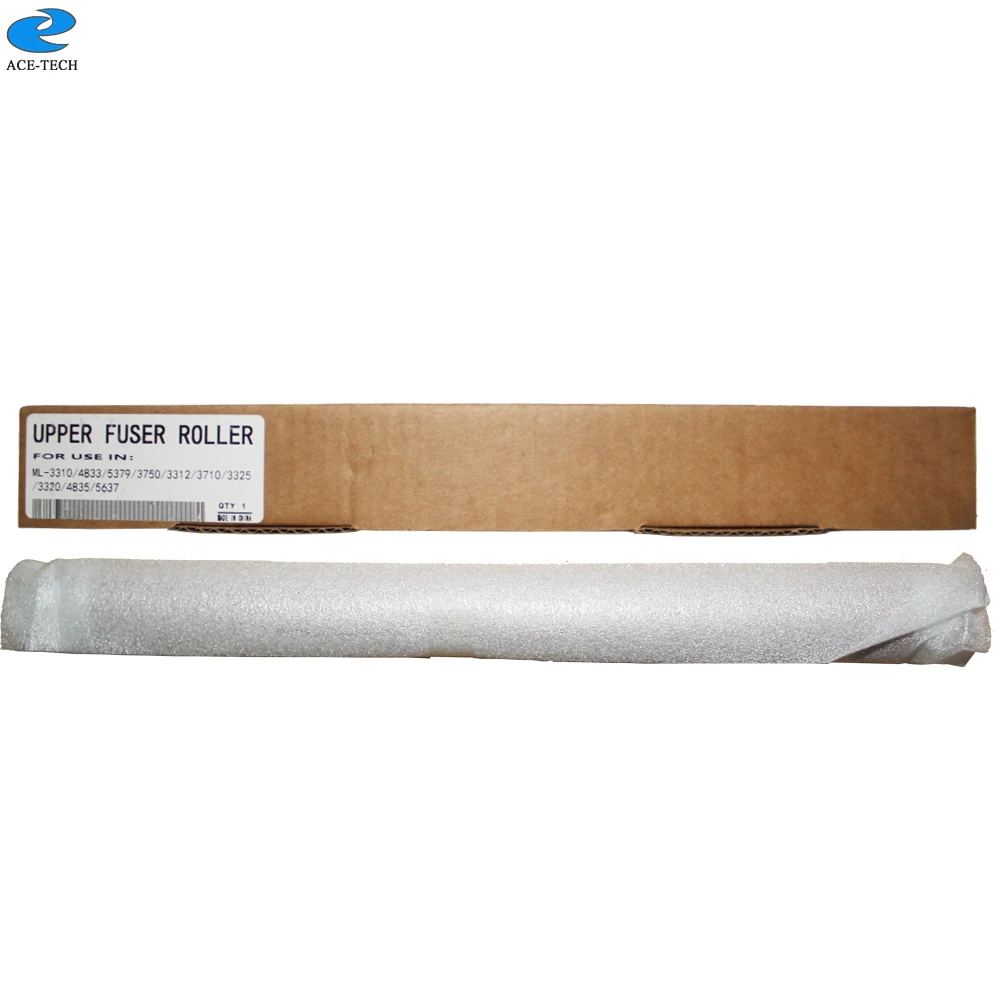 

1 шт. Совместимый термовал JC66-02846A для Samsung ML3310 3710 SCX-4833 5637 5737, верхний фьюзерный вал, запчасть для лазерного принтера