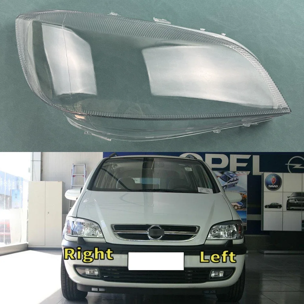 

For Opel Zafira Front Headlight Cover Transparent Lamp Shade Headlamp Lamp Shell Replace Original Lampshade Plexiglass