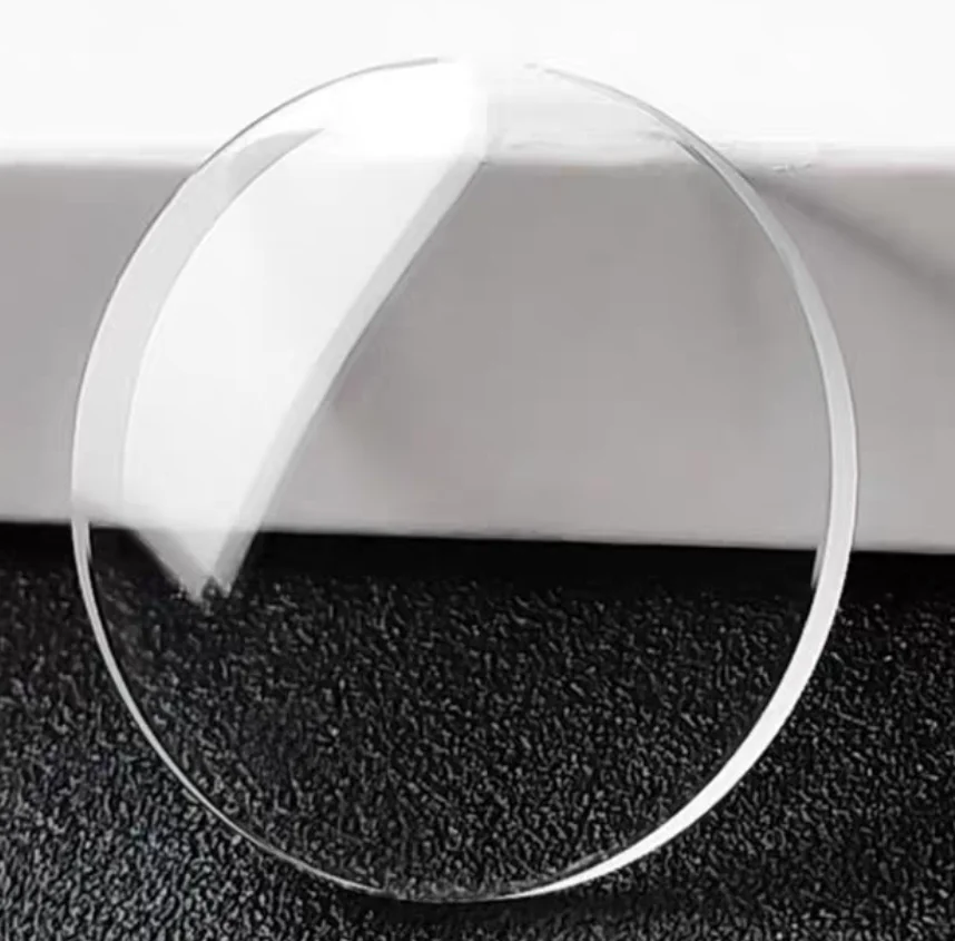 3,0 mm Kantenstärke, doppelt gewölbtes Mineral-Uhrenkristall, rundes Uhrenglas, 28 mm bis 34 mm, W1030
