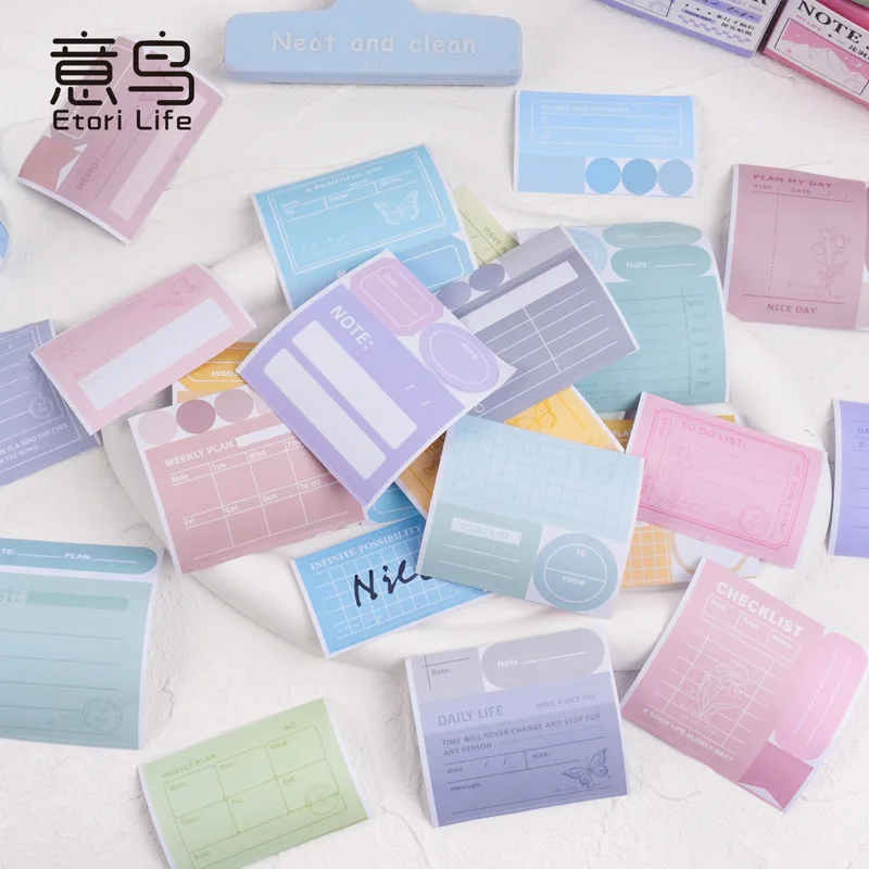 Macaron Color Pull-out Tape Label Sticker DIY Decorative Stationery Album Diary Notebook Mobile Phone Toy Scrapbook Stickers