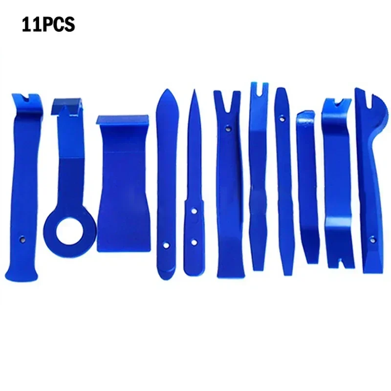 12pcs Car Removal Tool Set Auto Trim Panel Door Dash Clip Radio Audio Remover Hand Tool Kit Disassembly Interior Accessories