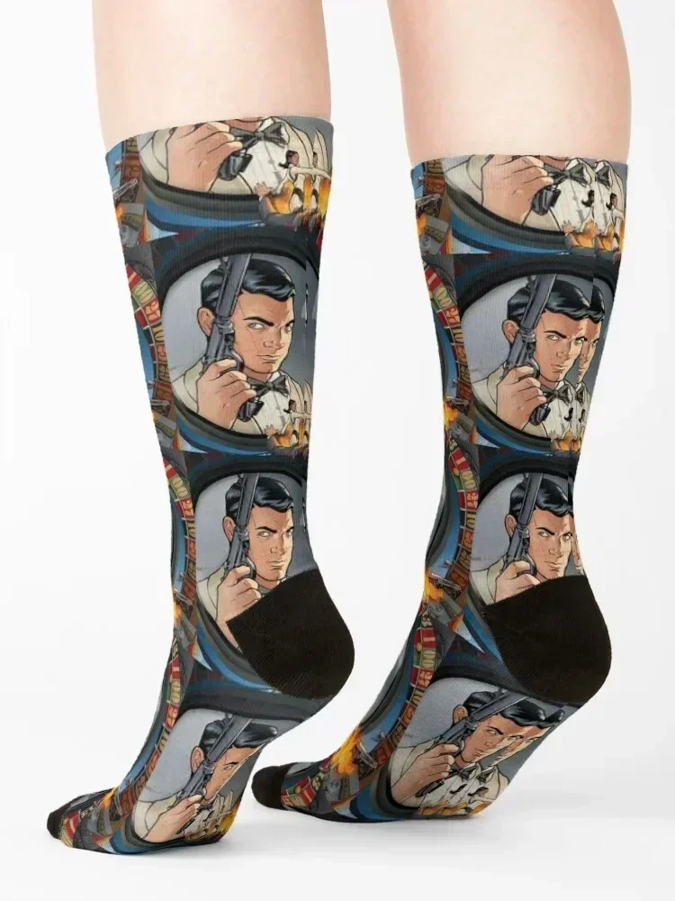 Archer 1999 Socks gifts floor hockey Thermal man winter Socks Girl Men's