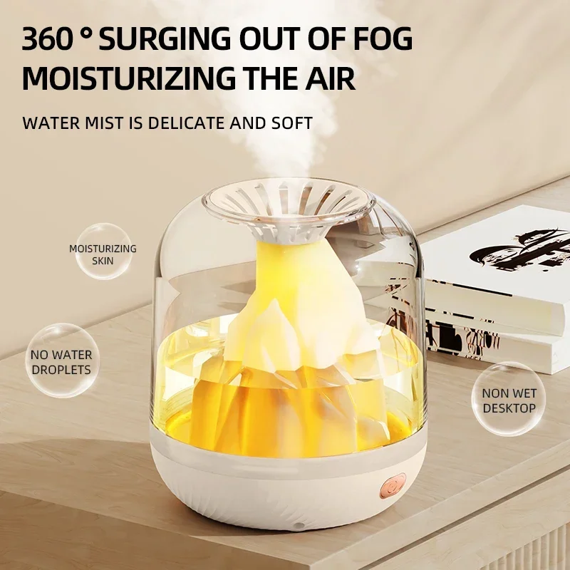 

900ml Atomizer Silent Humidifier Creative Desktop Smart Humidifier Suitable For Living Room Office Large Capacity