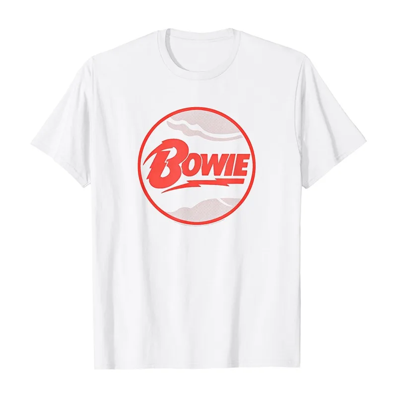 Rare David Bowie Rock Singer Art American Retro Men's and Women's Printed T-shirt