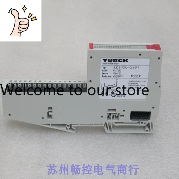 

New Turck Module BL20-E-16DO-24VDC-0.5A-P Spot 6827230