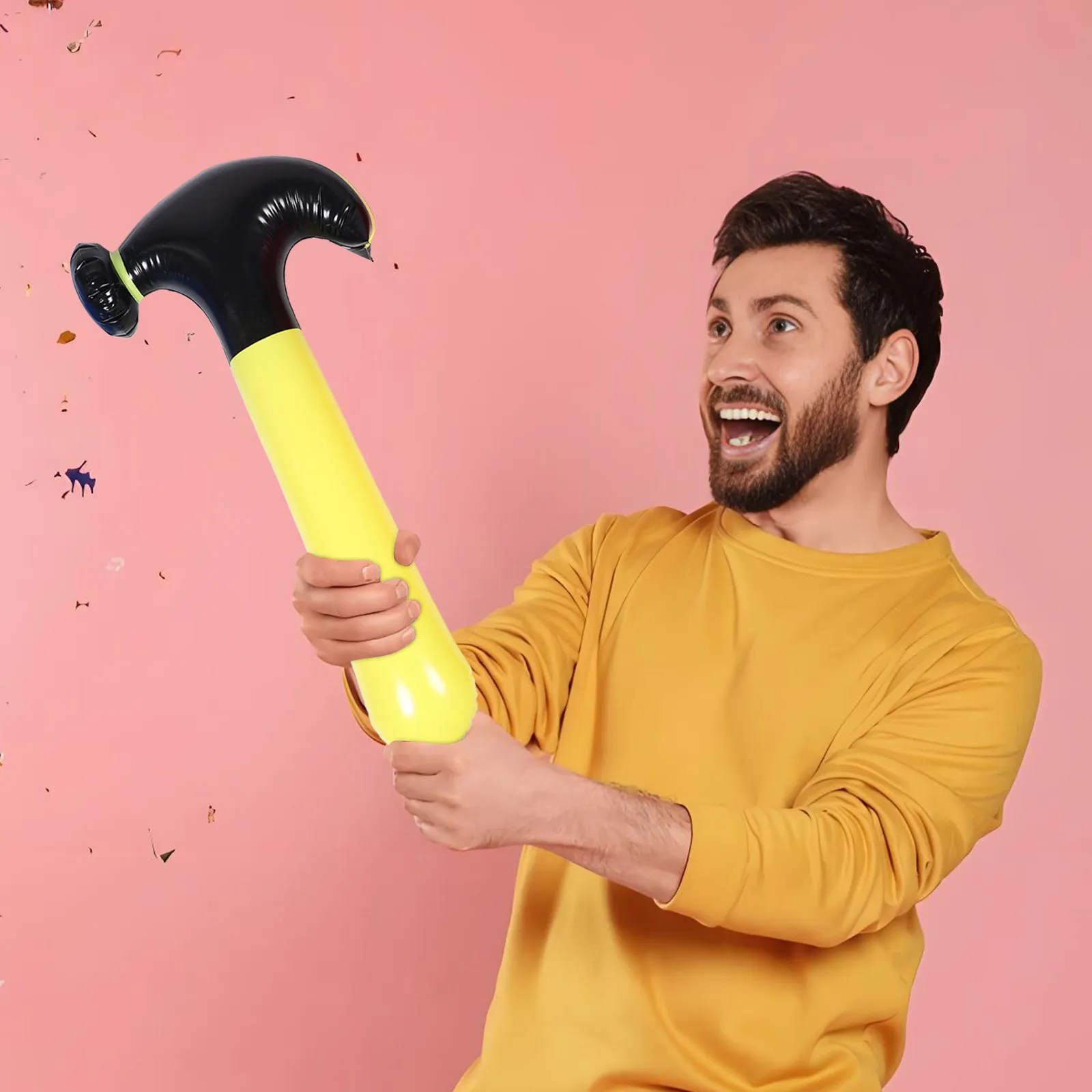 

Набор надувных игрушек: молоток, гаечный ключ, отвертка. Реалистичный дизайн, яркие цвета. Для ролевых игр малышей, строительных игр, праздничных мероприятий.