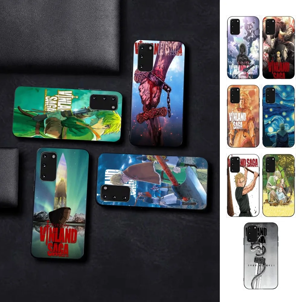 V-Vinland S-Saga Manga Phone Case For Samsung S 9 10 20 21 22 23 30 23 24 Plus Lite Ultra FE S10lite Fundas