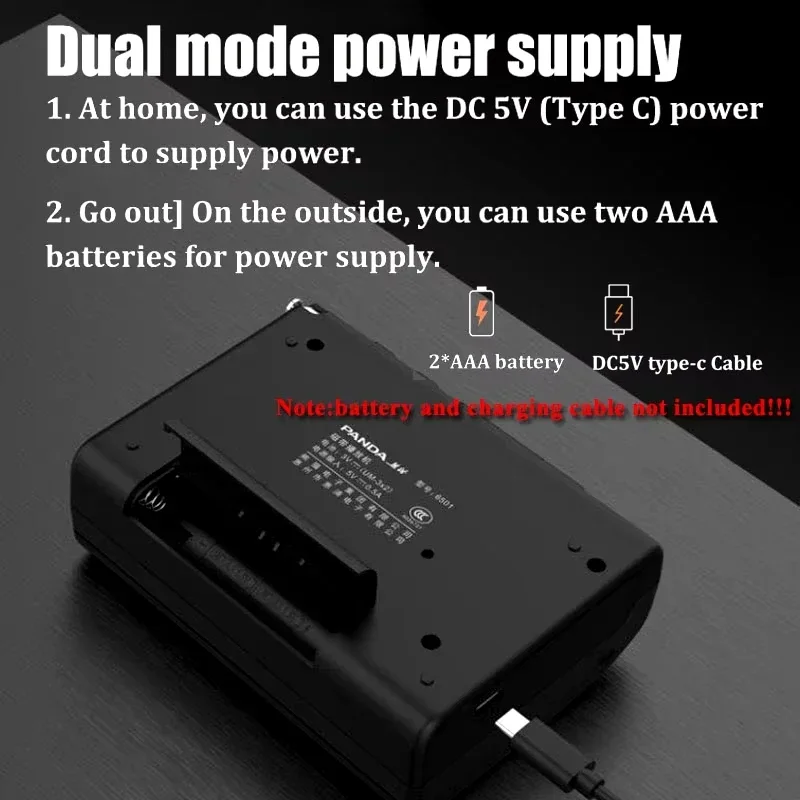 Registratore a cassetta portatile multifunzione Supporto per qualità audio Hi-Fi Radio AM/FM Walkman Lettore di cassette Boombox retrò