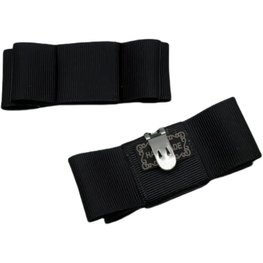 A P بسيط أنيق ورجعي نمط متنوع الألوان عادي الشريط القوس فراشة عالية الكعب مقاطع الأحذية