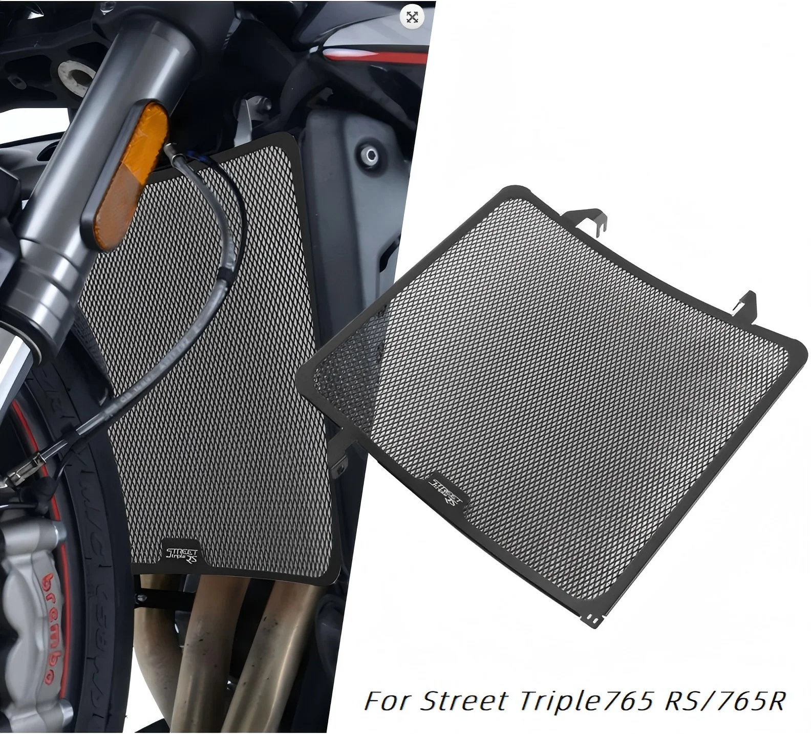 

Защитная решетка радиатора мотоцикла для Street Triple 765 RS/765R 2020-2024