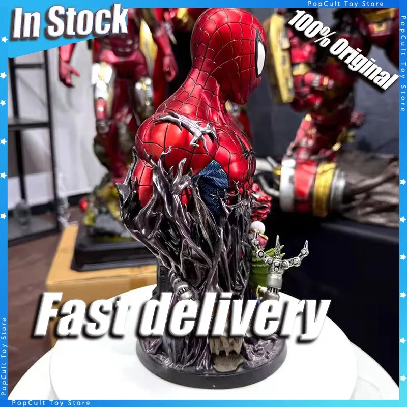 

30 см Фильм Человек-Паук Фигурка Окружение Смола Модель Сцена Статуя Настольное Украшение Подарки Игрушки