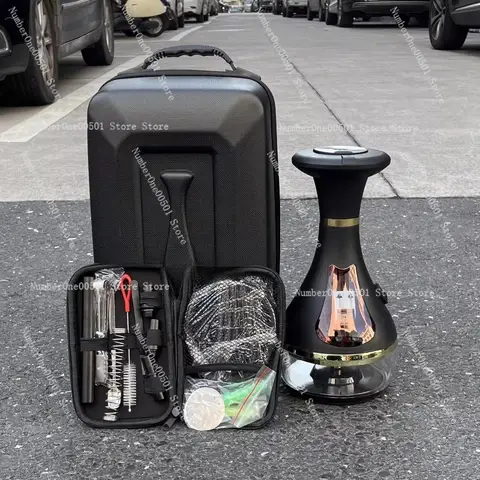 Rechargeable Electric Hookah for Outdoor Use Portable Shisha Pen No Smoke No Coal Needed