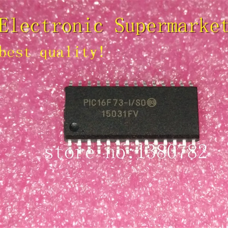 

Free Shipping 50pcs/lots PIC16F73-I/SO SOP-28 New original In stock!