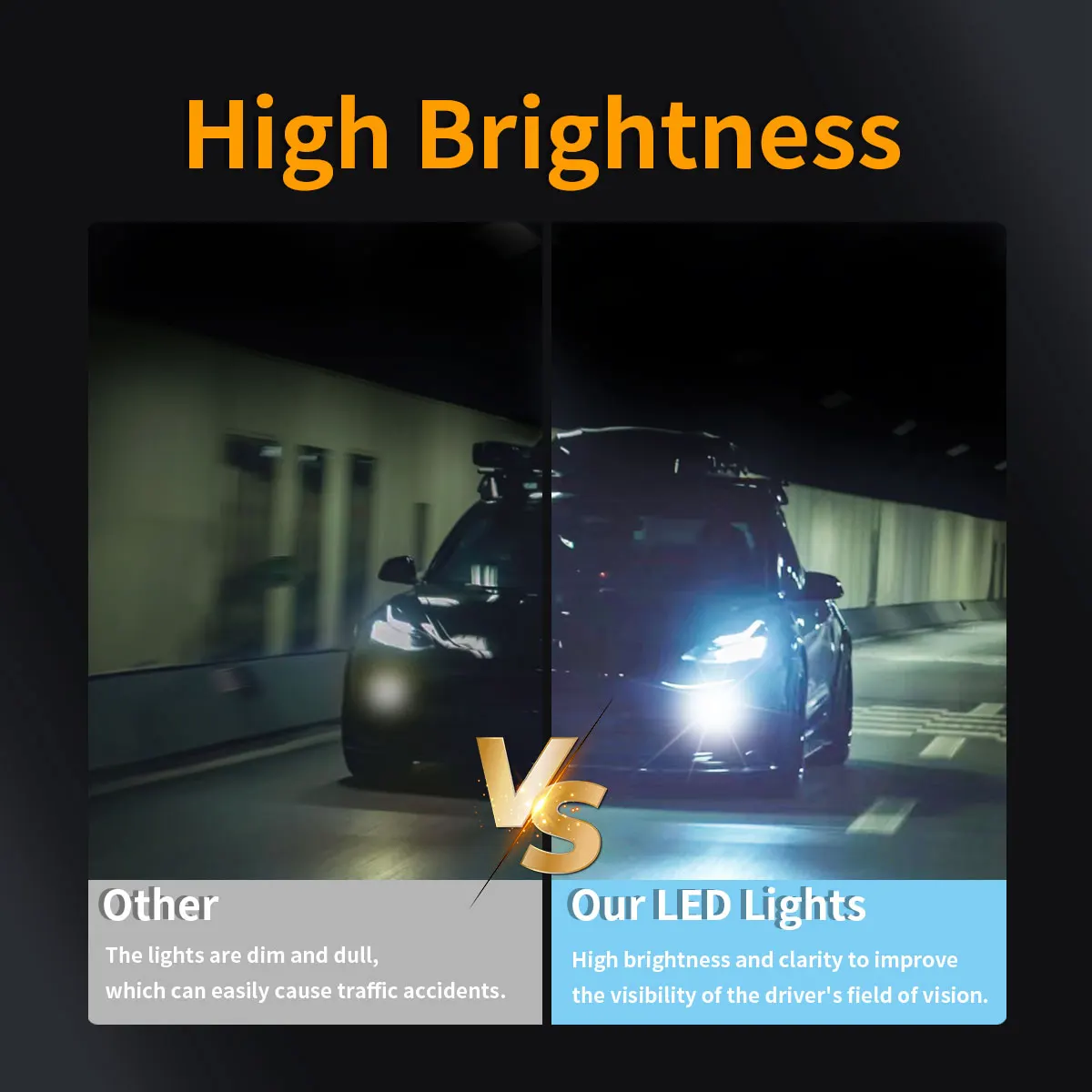 Powerful LED Fog Light Bulbs H11 H8 H16 H1 H3 H27 880 1:1 Halogen Size to LED Front Foglamp Lights for Car Headlights Fog Bulbs view 5