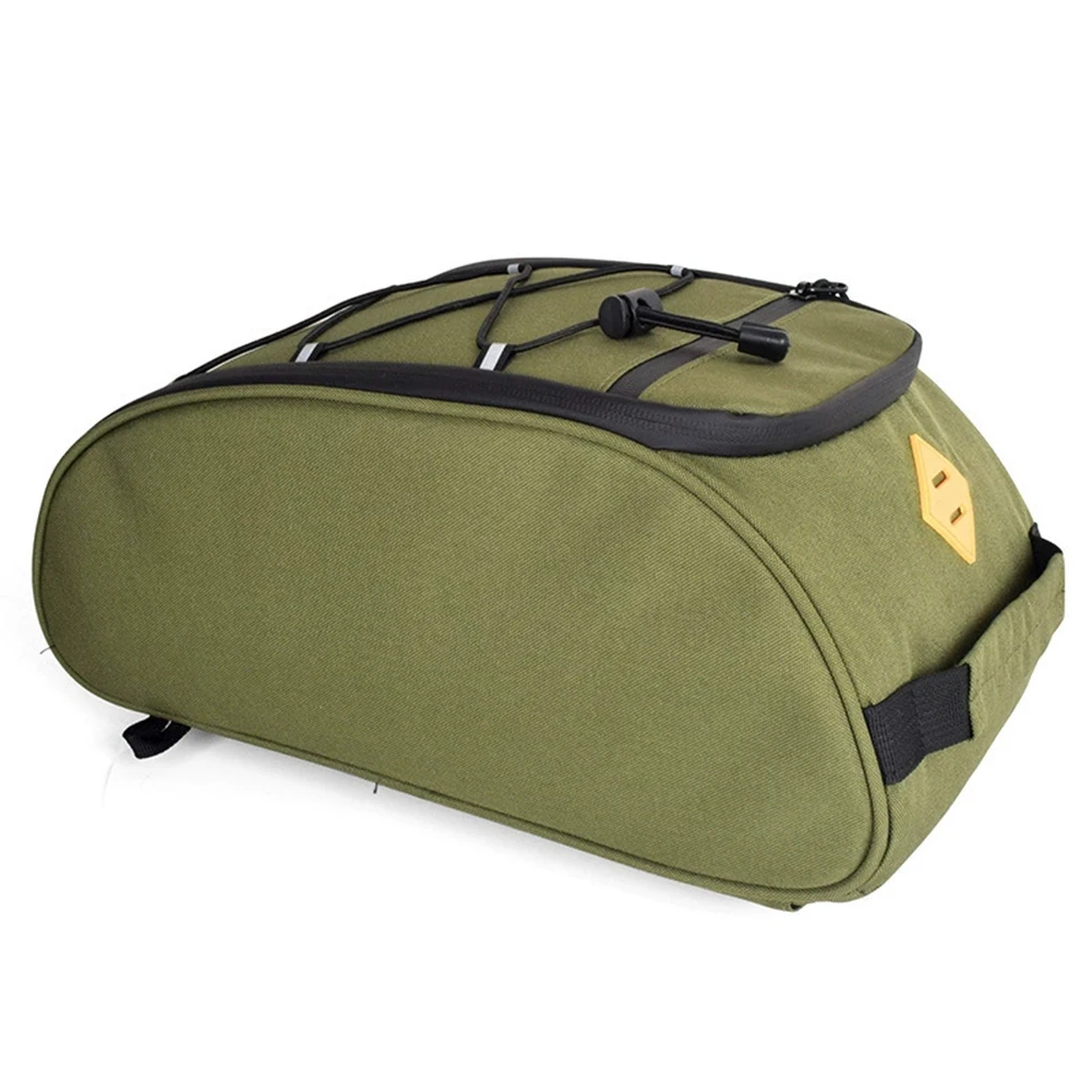 1 Stück 8L Fahrrad-Gepäckträgertasche, wasserdichte Nylon-Hecktasche mit Schnellverschluss und Schultergurt für MTB-Pendlerfahrten – Detail 14