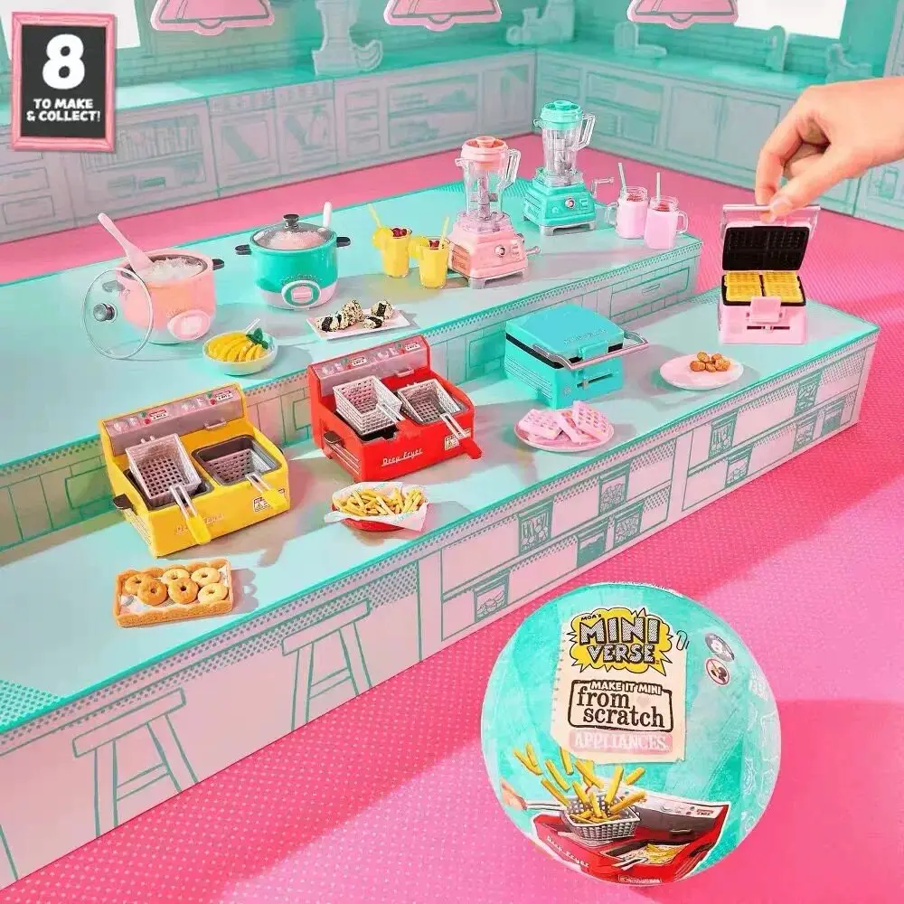 Miniverse Miniverse Make It Mini Food Appliances Series 3 DIY Resin Craft Kit Tiny Realistic Fry Maker Small Kitchen Gadgets Blind Box - Aliexpress Deal