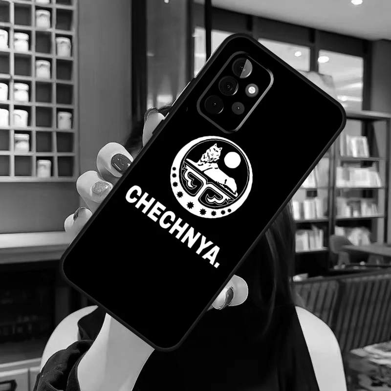 Чеченский чехол с флагом для Samsung Galaxy A53 A56 A36 A06 A13 A32 A12 A22 A52 A35 A26 A16 A55 A15 A54 A34 A14